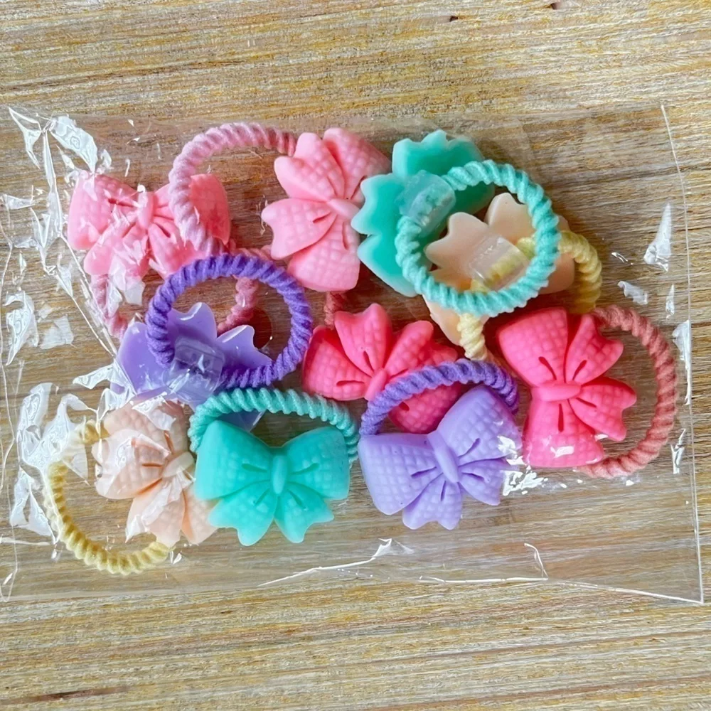 Girls hair tie set